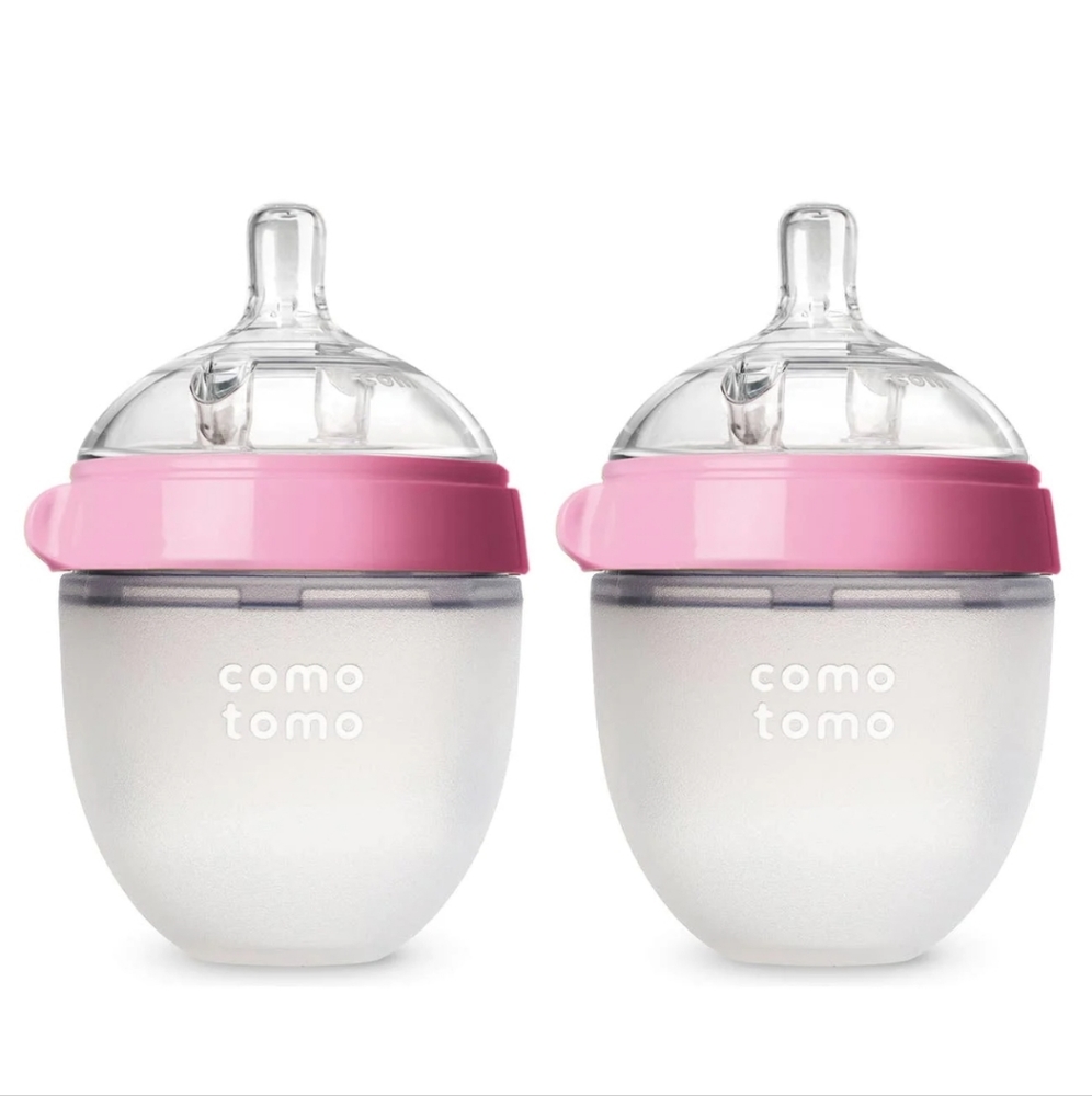 COMOTOMO - Double Pack, 5oz. Baby Bottles